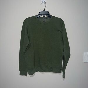 Green basic sweater Fruit of the Loom medium